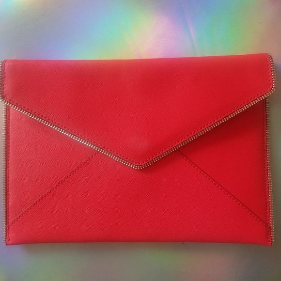 Rebecca Minkoff Handbags - Red Rebecca Minkoff Leo Clutch